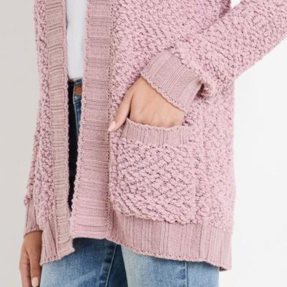 Makenzie Popcorn Yarn Cardigan - Picture 3 of 3